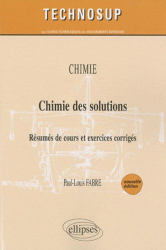 Chimie des solutions