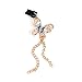 Phone Charms 2-Pack Anti Dust Plugs, Shiny Bling Diamonds Cell Charging Cable Jack for iPhone 7,iPhone 7 Plus,iPhone 8,iPhone 8 Plus,iPhone X, Protect Your Phone from Dust, Potting & Butterfly