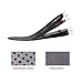 Height Increase Insoles 2-Layer 2 inch Air Cushion Taller Shoes Insoles Heel Insert for Men and Women by ERGOfootthumb 3