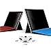 Fully Removable Privacy Screen Protector for Microsoft Surface Pro 7/6/5/4/3, Anti-Spy Filter Anti-Glare Screen Film for Surface Pro 7/6, Easy On/Off, Detachable, Reusable + 3 Free Webcam Coverthumb 2