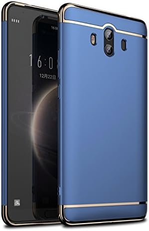 Huawei Mate 10 Case, Huabaina [ splicing design ] 360 Degree All-around Ultra Thin Full Body Coverage Protection For Mate 10 (Blue)