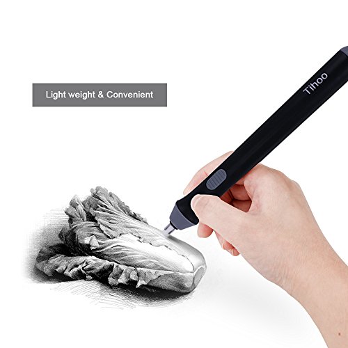 WLIVE Electric Eraser Kit - Portable Rubber Eraser with 22 Eraser Refills, Auto Pencil Eraser for Artist Drawing, Painting, Sketching, Drafting, Architectural P (Black)