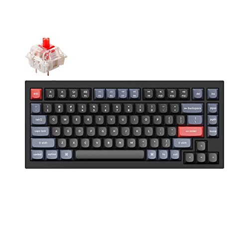 Keychron Macro Keychron Q1 RGB Wired Custom Mechanical Keyboard, QMK/VIA Programmable ...