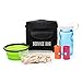 Service Dog Vest Harness Saddle Bags with Service Dog Patches - SD Backpack with Patch - Quality Back Pack Pouch with Pockets - Saddlebag for Service Dogs Vests (Service Dog)