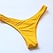 RUUHEE Women Cheeky Bottom Brazilian Top Tie Knot 2 Piece Bikini Swimsuits (S(US Size 2-4),0174Yellow)