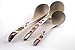 Premium Bamboo Kitchen Ladles, All Natural, Made From 100%, Naturally Fallen Bamboo, Earth Friendly, Great For Soups & Sauces, Perfect Addition To Your Kitchen Utensil Collection, Bamboo Pad Included