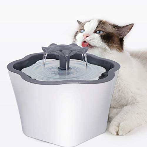 Cat Water Fountain 67oz Intelligent Power Off Automatic Pet Drinking Water Dispenser for Cats Dogs Small Animals, Filter Includes - Thumbnail 2