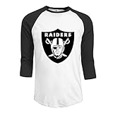 SKOMC Okland Raiders 3/4 Sleeve Baseball T-shirts For Mens
