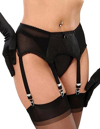 What Katie Did L2010 Maitresse Black Narrow Suspender Belt UK 18/ US 14/ FR 46/ EU 44 Black