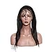 Cici Collection 360 Lace Frontal Closure Brazilian Lace Virgin Hair Straight Natural Hairline Lace Band Frontal Bleached Knot Pre Plucked With Baby Hair (18inch, Straight)