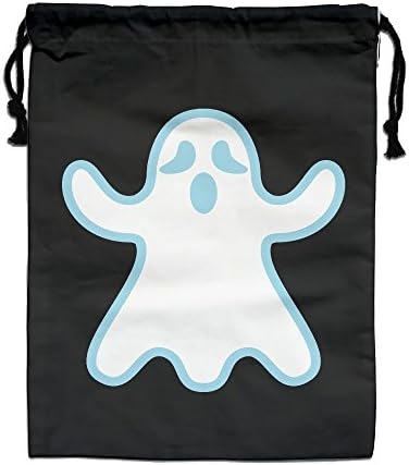 Ghost Rainbow 100% Cotton Canvas Travel Laundry Bag