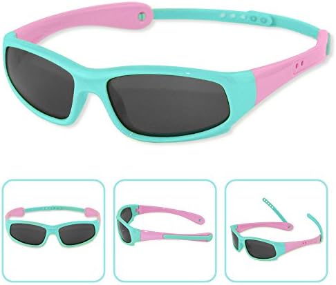 Boys Girls Kids Polarized UV Protection Sunglasses NSS0706babyblue