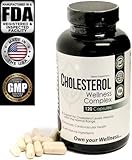 Cholesterol Wellness Complex -with Effective and Potent Natural Ingredients to Support and Promote Healthy biomarkers and Cardiovascular Health -.