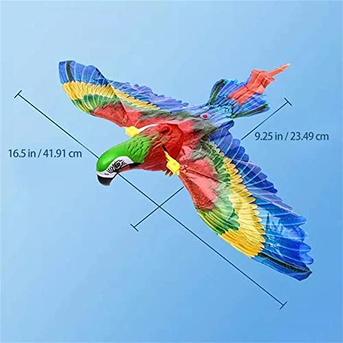 Hanging Wire Pet Bird Flying Bird Toy, Battery Powered, Outdoor Toys