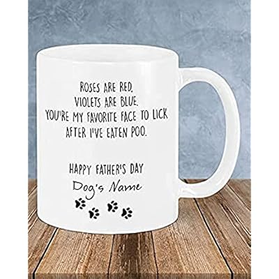 Custom Name Dog Dad Mug Perfect Fathers Day Gift El Salvador Ubuy