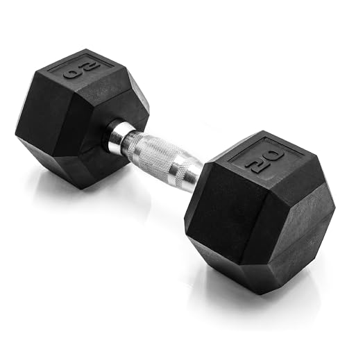CAP Barbell 20 LB Coated Hex Dumbbell Weight New