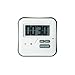 CDN Waterproof Kitchen Timer | Big Digital Display | 90-Second Loud Alarm with Flashing Light | Shatterproof & Steamproof | Magnet & Stand Mount | Ideal for Chefs | TMW1