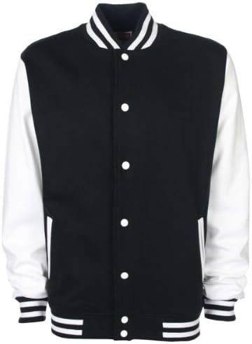 Unisex Varsity / University Jacket (Contrast Sleeves)
