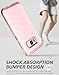 Galaxy S8+ Plus Case, Clayco [Helios Series] Premium Hybrid Protective Case for Samsung Galaxy S8+ (Pink)
