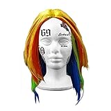 Tekashi 69 Rainbow Wig