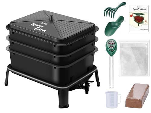 Blütezeit 3-Tray Worm Composter