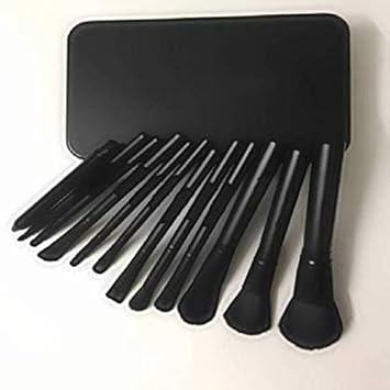 Rsentera Synthetic Foundation, Mineral Powder Makeup Brushes Kit with Storage Box -Set of 12
