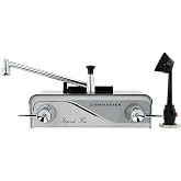 Dishmaster M76XL Imperial Four XL Kitchen Faucet, Chrome | Handheld Dishwasher, Two Appliances in One. Best Authentic Mid Century Modern Kitchen Faucet