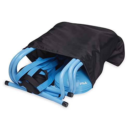 FILA Accessories Agility Kit - Includes Agility Ladder, Agility Hurdles and Agility Discs - Thumbnail 2