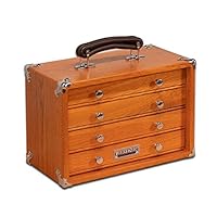 Gerstner International GI-T12 Red Oak 4-Drawer Chest