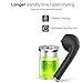 Bluetooth Headphones Wireless Earbuds Earphones in-Ear for Sport Bluetooth 5.0 Earphones Stereo Sound Noise Cancelling 2 Built-in Mic Earphones-Frosted Black61thumb 1