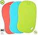 Antimicrobial Cutting Board (Set of 3) | Antibacterial, Self-Disinfects In Microwave In 60 Seconds | Flexible & Slip Resistant | Dishwasher Safe | Eco-Friendly & Non Toxic From Enviro Chef