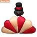 6 Foot Thanksgiving Inflatable Turkey, YUNLIGHTS Lighted Air Blown Inflatable Turkey with Pilgrim Hat Perfect Thanksgiving Autumn Decorations