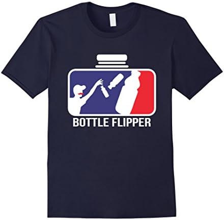 Men's Bottle Flip Apparel Tshirt Medium Navy