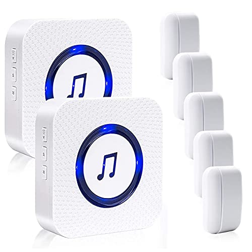 SanJie Door Chimes When Door Opens for Home Door Alarm with Chime