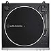 Audio-Technica AT-LP60X-GM Fully Automatic Belt-Drive Turntable Gunmetal Black +Audio Immersion Bundle w/Protective Turntable Platter, Vinyl Cleaning System & Mackie CR3 3″ Multimedia Monitors (Pair)thumb 3