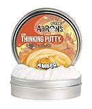 Crazy Aaron's Amber 4 Inch Tin Thinking Putty