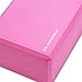 BalanceFrom GoYoga Set of 2 High Density Yoga Blocks, 9″x6″x4″ Each [Newest Version] (Pink)thumb 3