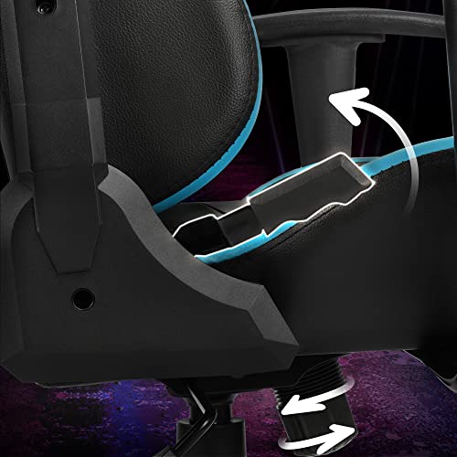 Yaheetech Video Game Chairs High Back Computer Gaming Chair Lumbar