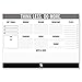 CHIEFS & TRIBES Desk Pad Calendar for Writing I Paper: White I Tear-Off Sheets I for Dates & Notes I Daily Planner & Weekly Overview I to-Do List 2019
