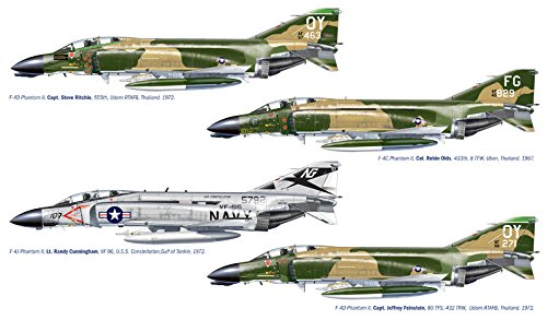 Italeri 1373 1:72 F-4 C/D/J Phantom Aces, Fahrzeug – Bild 3