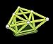 Geomag Glow Kit – 40 Piece Glow in the Dark Magnetic Construction Set