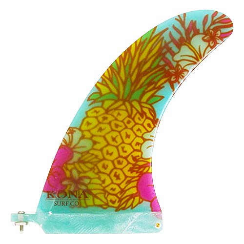 image for KONA SURF CO. Classic Single Center Fin for Longboard, Surfboard and P