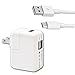 IONIC Note 6 Charger Set Dual USB Wall Charger with USB-C Cable 3ft compatible with Samsung Galaxy Note 6, Note 6, Nexus 6P, Nexus 5X, ChromeBook Pixel, LG G5 Apple Macbook (White)
