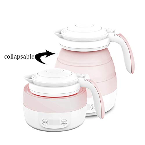 ZEMER Travel Foldable Stainless Steel Electric Kettle Fast Water