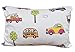 J-pinno Twin Sheet Set Bedroom Decoration Gift 100% Cotton Flat Sheet + Fitted Sheet + Pillowcase Bedding Set for Kids Girls (Car 1, Twin)