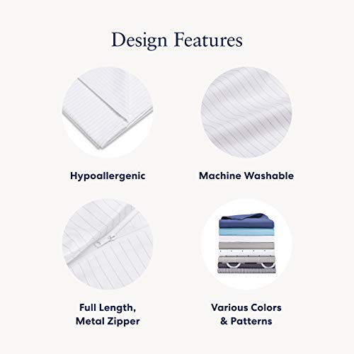 Luna Removable Duvet Cover for Weighted Blanket 48x72 Full Size 100 OekoTex Cooling