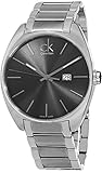 Calvin Klein Men's K2F21161 Exchange Analog Display Swiss Quartz Silver Watch