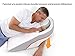 MedCline Advanced Positioning Wedge, No-Slide Anti-Acid Reflux and GERD Wedge Pillow, Large Size for Heights 5'11