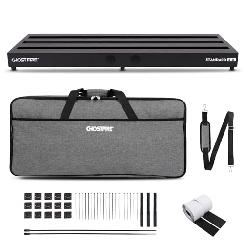 Gitarren-Pedalboard mit Aluminiumeffekt, mit Tragetasche, V-Serie (V-STANDARD 4.0)
