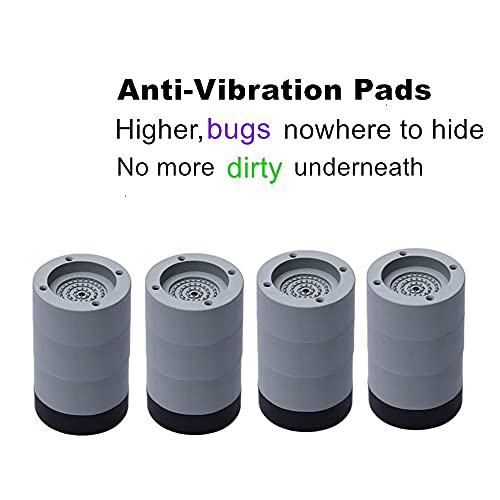 Washer Dryer Antivibration Pads, Fridge Washer Leveling Feet, washing